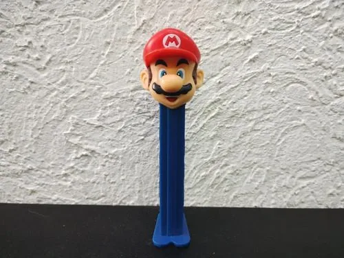 Mario Bros Dispensador De Dulces Pez Nintendo Usado Original — Gaming vintage, años NOW