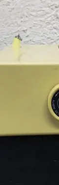 Radio Despertador Sony Digimatic Flipclock 7 Trans Tfm-c380w Beige — Audio vintage, años 60s (foto 7)