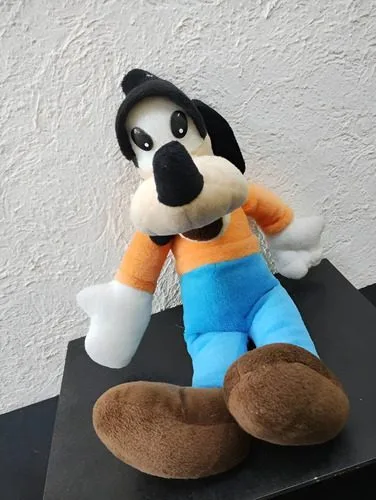 Peluche Goofy Tribilin Walt Disney Ed. Clasica Vintage 40cm Naranja — Coleccionables vintage, años 80s
