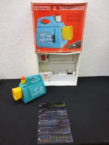 Proyector Transparencias Cipsa Vintage El Pajaro Loco 1977 — Video vintage, años 70s