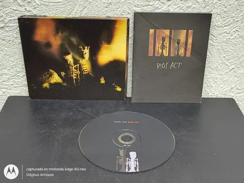 Cd Pearl Jam - Riot Act Digipack 2002 Epic Music Usa Originl Edición Limitada — Audio vintage, años NOW