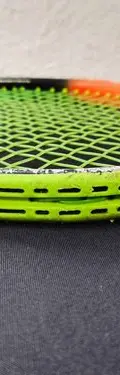Raqueta De Tenis Smash Bash Spalding Deportiva Retro Orignal Verde Negro Y Naranja 1 — Coleccionables vintage (foto 9)