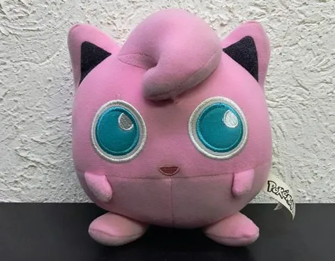 Peluche Jigglypuff Pokémon Nintendo 23cm 2019 Original Rosa