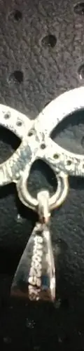 Dije Infinito Con Zirconias En Plata Fina .925 Plateado — Coleccionables vintage (foto 6)