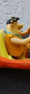 Figura Los Picapiedra Mcdonald's Pedro Troncomovil 90's — Coleccionables vintage, años 90s (foto 5)