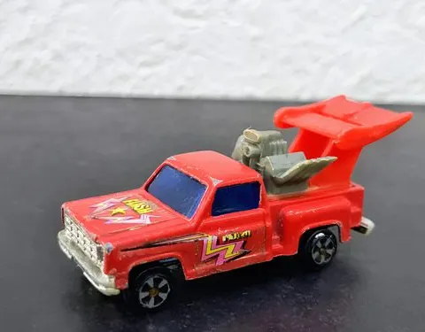 Camioneta Pick Up Chevy Stepside C/10 1/64 Diecast Flash Hk Rojo