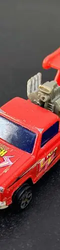 Camioneta Pick Up Chevy Stepside C/10 1/64 Diecast Flash Hk Rojo — Decoración vintage, años NOW (foto 2)