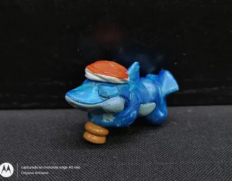 Juguete Figura Delfin Kinder Ferrero 1995 Vintage Original