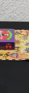 Coca Cola Mini Playing Cards Vintage Mini Juego Cartas 90's Morado — Coleccionables vintage, años 90s (foto 4)