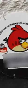Mega Tazo Angry Birds 2012 Sabritas #65 Megaclassic Original — Coleccionables vintage, años NOW (foto 2)