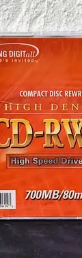 Cd-rw 80 High Speed Regrabable 700mg/80min Samsung Digital — Audio vintage, años NOW