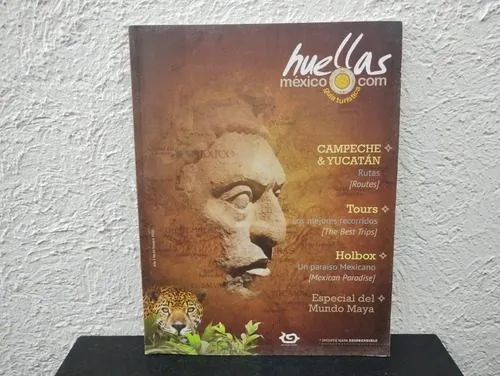 Guía Turística Huellas Mexico Campeche Y Yucatán Año 3 #20 — Coleccionables vintage, años NOW