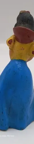 Figura Blanca Nieves Y 7 Enanos Vintage Vinilo Bootleg 80's