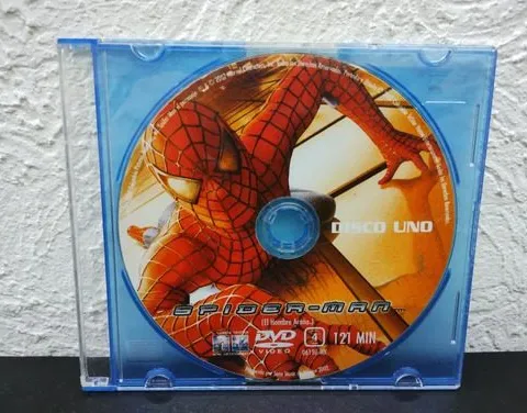 Dvd Spiderman 2002 Solo Disco Usado Original