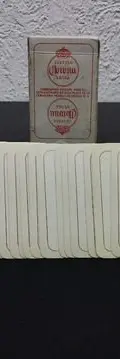 Baraja Cartas Póker Publicidad Corona Promocional 80's Usada Rojo Corona Español — Coleccionables vintage, años 80s (foto 4)