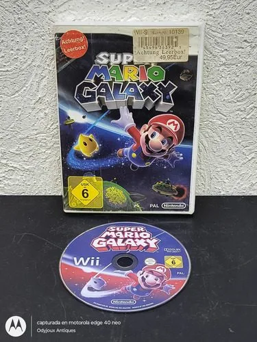 Super Mario Galaxy Para Nintendo Wii Formato Pal Original — Gaming vintage, años NOW