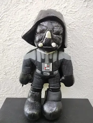 Peluche Darth Vader Star Wars 30cm Original Cn Detalle Usado Negro — Coleccionables vintage, años NOW