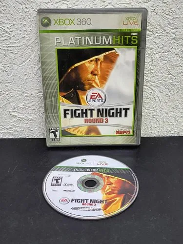 Fight Night Round 3 Xbox 360 Ea Sports Usado Original — Gaming vintage, años NOW
