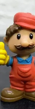 Figura Mario Bross Pvc Vintage De Los 90's — Gaming vintage, años 90s