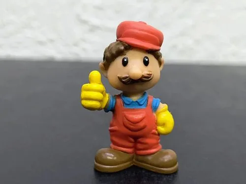 Figura Mario Bross Pvc Vintage De Los 90's — Gaming vintage, años 90s