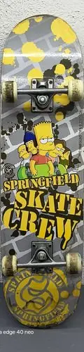 Patineta The Simpsons Skate Crew Springfield 2007 Fox Retro — Coleccionables vintage, años NOW (foto 2)