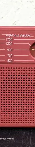Mini Radio Antiguo Pink Realistic Am 12-203 De Transistores — Audio vintage, años 70s (foto 2)