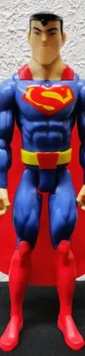 Superman Figura Articulada Dc Comics Mattel Original Usado — Coleccionables vintage, años NOW (foto 2)