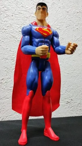 Superman Figura Articulada Dc Comics Mattel Original Usado