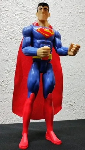 Superman Figura Articulada Dc Comics Mattel Original Usado — Coleccionables vintage, años NOW