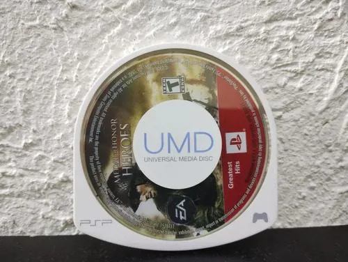 Medal Of Honor Heroes Umd Para Psp Solo Disco Original — Gaming vintage, años NOW