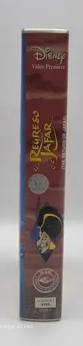 Película Vhs El Regreso De Jafar Disney 1994 Aladdin Español — Video vintage, años 90s (foto 3)