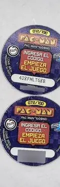 Lote Tazos De Pacman 2020 6pz #12 #24 #45 #55 #72 #76 Retro — Coleccionables vintage, años NOW (foto 6)