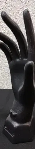 Exhibidores De Mano Plástico Para Anillo Pulsera 3pzas Usado Blanco — Coleccionables vintage (foto 8)