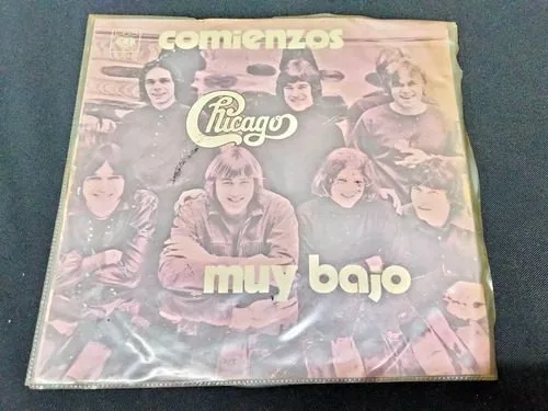 Chicago Comienzos Acetato Disco Lp Vynil 45rpm 1971 Vintage — Audio vintage, años 70s