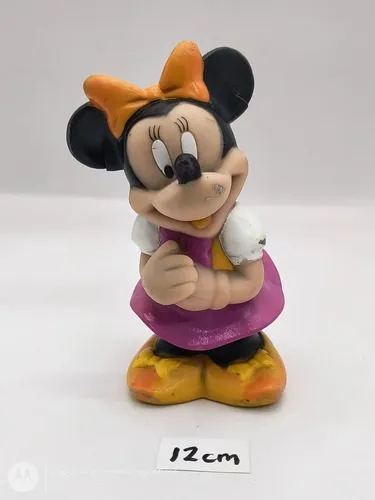 Figura Minnie Mouse Vinilo Chillon Vintage 90's Bootleg 12cm