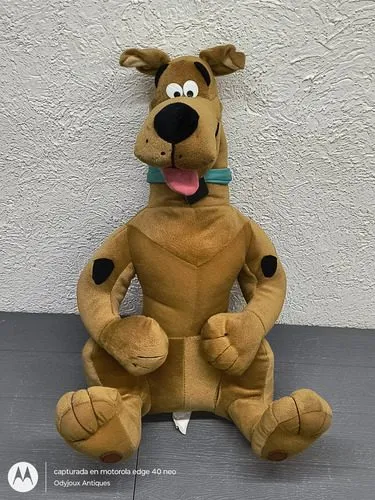 Peluche Scooby Doo Cartoon Network Six Flags 50cm Original Chocolate