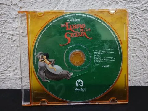 Cd El Libro De La Selva-walt Disney Soundtrack Solo Disco  Estándar — Audio vintage