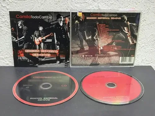 Camila - Todo Cambio Edición Especial Cd + Dvd 2007 Sony Bmg Edición Limitada — Video vintage, años NOW