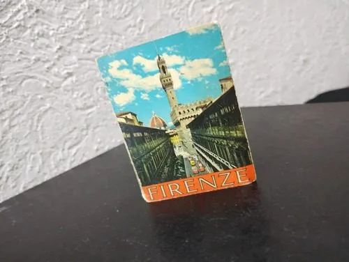 Mini Libro 15 Imágenes A Color De Florencia Retro Original — Coleccionables vintage, años 80s