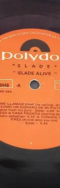 Disco Lp Vinilo Slade - Alive! (en Vivo) Polygram 1982 Mex Estándar — Audio vintage, años 80s (foto 8)