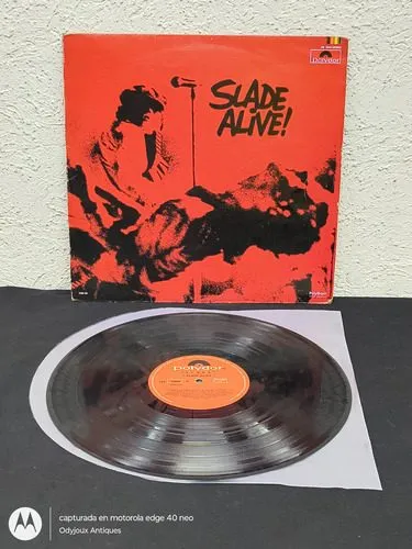 Disco Lp Vinilo Slade - Alive! (en Vivo) Polygram 1982 Mex Estándar