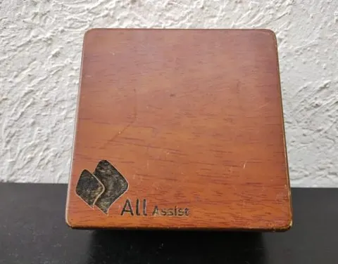 Caja/estuche De Madera Para Reloj/joyería Vintage Original Caoba