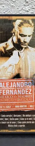 Dvd Alejandro Fernández-méxico Madrid En Directo Sin Escalas Estándar — Video vintage, años NOW (foto 2)