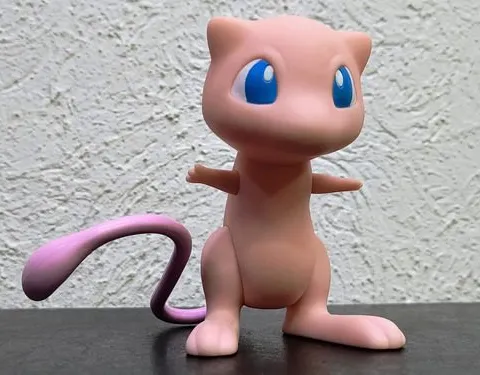 Figura Vinyl Pokémon Mew Auldey Tomy Vintage 90's Original