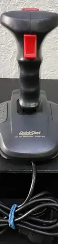 Joystick Quick Shot Mod.qs-130f Vintage Colección Sega/atari Negro — Gaming vintage, años 80s