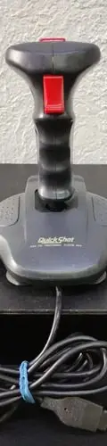 Joystick Quick Shot Mod.qs-130f Vintage Colección Sega/atari Negro — Gaming vintage, años 80s (foto 2)