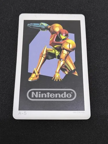 Tarjeta Metroid Sams Novelty 2011 Nintendo Ar Card 3ds Orig