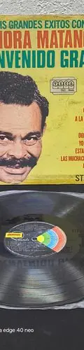 Disco Vinilo Bienvenido Granda Exitos Con Sonora Matancera Estándar — Audio vintage, años 50s