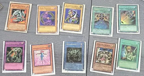 Yu Gi Oh! Lote De Cartas 10-pack 90's Re-pro Vintage Retro Yu Gi Oh Español/inglés/japonés — Coleccionables vintage, años 90s