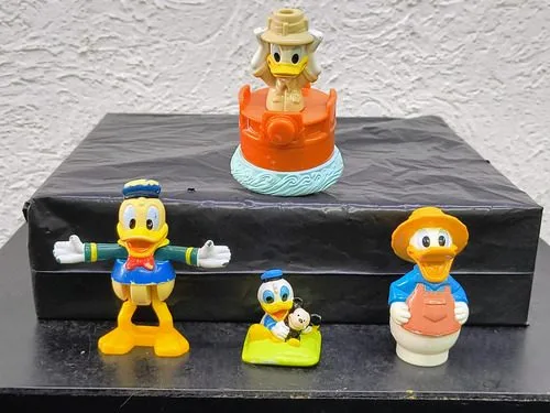 Set Figuras Pato Donald 4-pack Walt Disney Mcdonald's Retro — Coleccionables vintage, años 90s